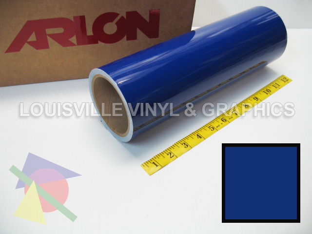 12" Wide - Viking Blue Arlon 5000 Craft &amp; Hobby Cutting Vinyl (Per Foot)
