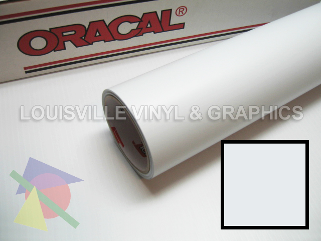 Roll 24 X 10yd White Matte Oracal 651 Sign Cutting Vinyl  
