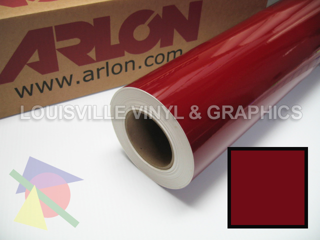 Roll 24 X 10yd Burgundy Arlon 5000 Sign Cutting Vinyl  