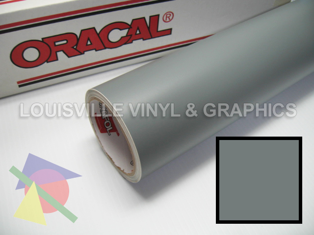 1 Roll 24" x 10yd Gray Matte Oracal 631 Removable Wall Art Vinyl