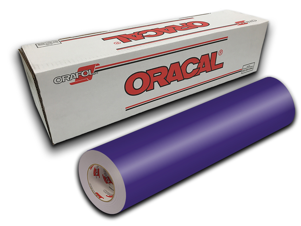 12" X 10ft Purple Red Oracal 651 Craft & Hobby Cutting Vinyl Roll 